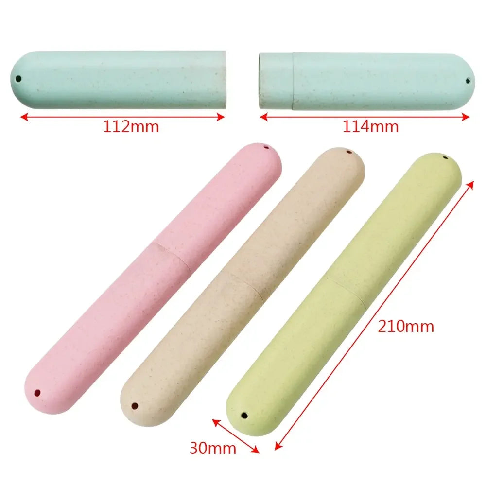 Portable Travel Toothbrush Protection Case - Health-Conscious Toothbrush Cover