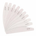 10-Pack 100/180 Grit Nail Files Dual Grit Emery Boards Professional Manicure Set